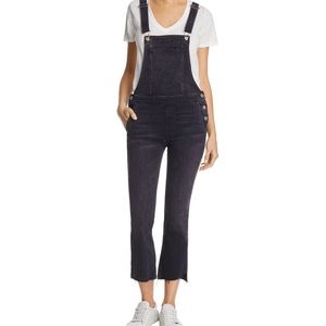 NWT Black Orchid Gia Slant Overall - Black Denim